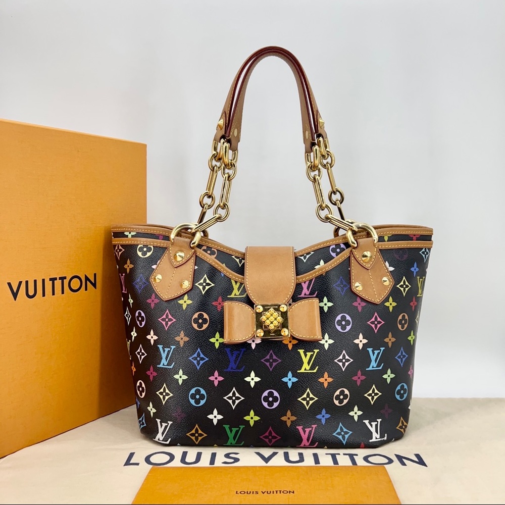 Louis Vuitton Annie Black Multicolor Gm bag